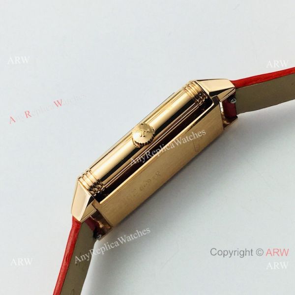Swiss Copy Jaeger-LeCoultre Reverso One Ladies Watch Rose Gold Sapphire Glass Swiss Copy Jaeger-LeCoultre Reverso One Ladies Watch Rose Gold Sapphire Glass