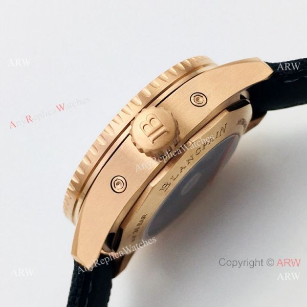 2020 New! Swiss Replica Blancpain Bathyscaphe Moon phase Rose Gold Watch 2020 New! Swiss Replica Blancpain Bathyscaphe Moon phase Rose Gold Watch