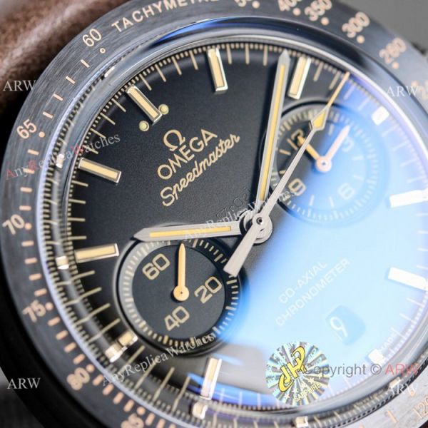 JH Omega Speedmaster Chronograph Dark Side of the Moon 9300 Watch Ceramic Case JH Omega Speedmaster Chronograph Dark Side of the Moon 9300 Watch Ceramic Case