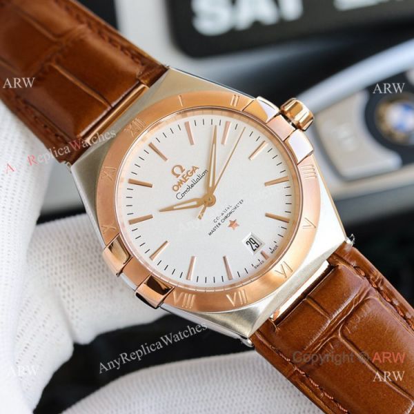 New! Swiss Copy Omega Constellation Gents Watches Rose Gold 39mm New! Swiss Copy Omega Constellation Gents Watches Rose Gold 39mm
