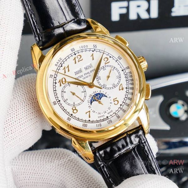 Swiss Grade Copy Patek Philippe Geneve Base 1000 Watch Arabic Markers 41mm Swiss Grade Copy Patek Philippe Geneve Base 1000 Watch Arabic Markers 41mm