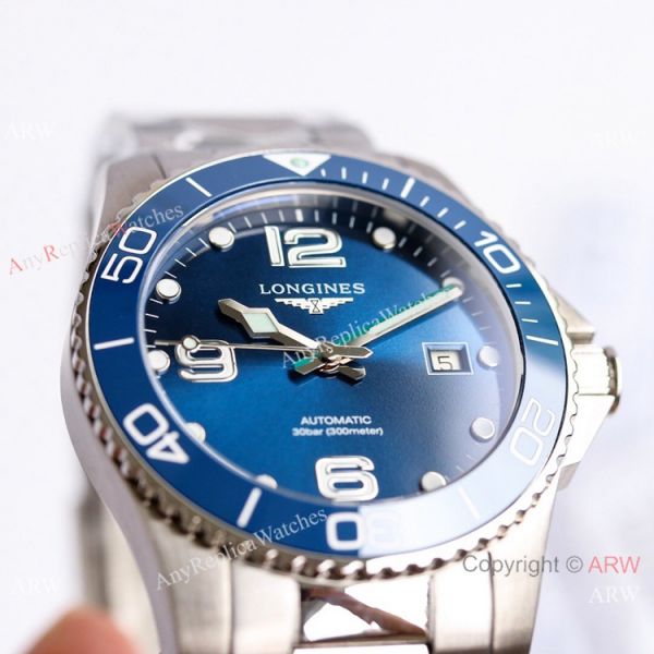 AAA Replica Longines Hydroconquest Watch Stainless Steel Blue Ceramic 41mm AAA Replica Longines Hydroconquest Watch Stainless Steel Blue Ceramic 41mm