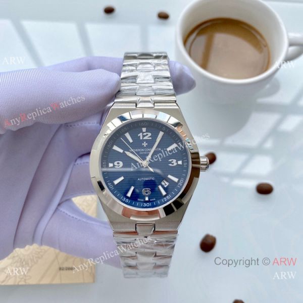 Copy Vacheron Constantin Geneve Overseas Watches SS White Face Copy Vacheron Constantin Geneve Overseas Watches SS White Face