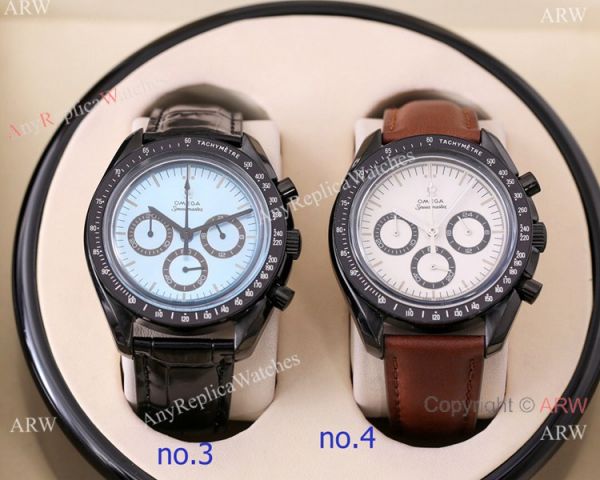 New Style Omega Speedmaster Chronograph Black Steel Watches New Style Omega Speedmaster Chronograph Black Steel Watches