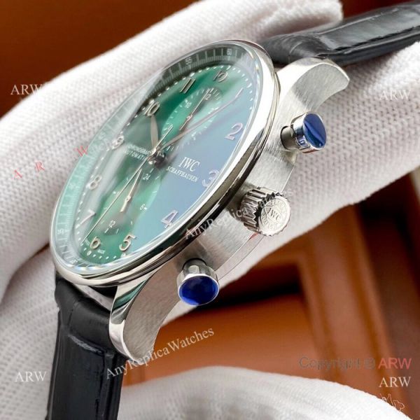 2020 New Copy IWC Portuguese Automatic Watch Green Dial 2020 New Copy IWC Portuguese Automatic Watch Green Dial