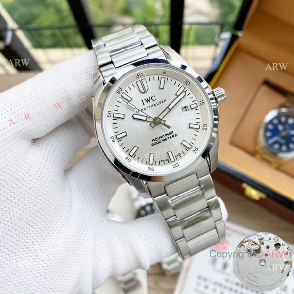 Replica IWC Aquatimer Stainless Steel Blue Dial Watches 42mm Replica IWC Aquatimer Stainless Steel Blue Dial Watches 42mm