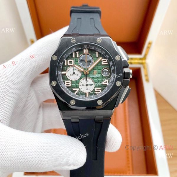 2020 New Copy Audemars Piguet Offshore Watches All Black 44mm 2020 New Copy Audemars Piguet Offshore Watches All Black 44mm