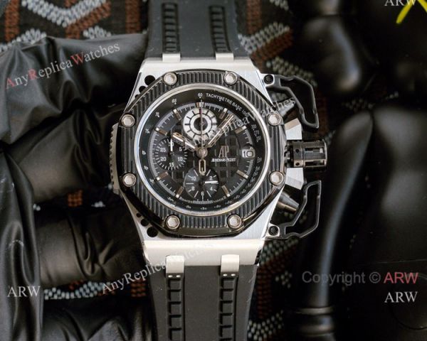 New Replica Audemars Piguet Royal Oak Offshore Survivor Watch Gray Face New Replica Audemars Piguet Royal Oak Offshore Survivor Watch Gray Face