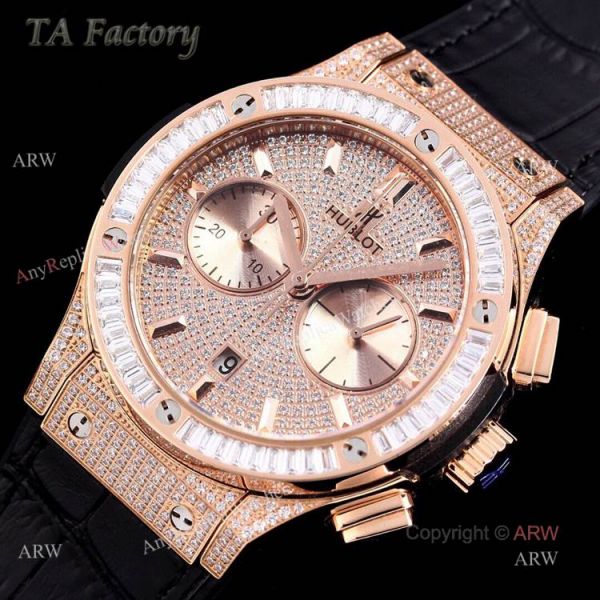 Copy Hublot Big Bang Diamond Watch Swiss Made Rose Gold Hublot Big Bang Chronograph Watch 45mm Copy Hublot Big Bang Diamond Watch Swiss Made Rose Gold Hublot Big Bang Chronograph Watch 45mm