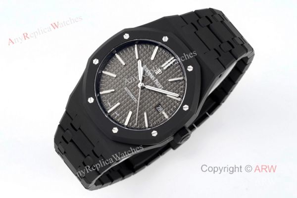 New Audemars Piguet Watches Royal Oak 15400 Grey Dial Black Venom DLC Swiss Replica Watches New Audemars Piguet Watches Royal Oak 15400 Grey Dial Black Venom DLC Swiss Replica Watches