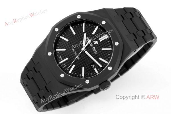 ZF Factory Audemars Piguet Royal Oak 41mm 15400 DLC Black Venom Swiss Replica Watches ZF Factory Audemars Piguet Royal Oak 41mm 15400 DLC Black Venom Swiss Replica Watches