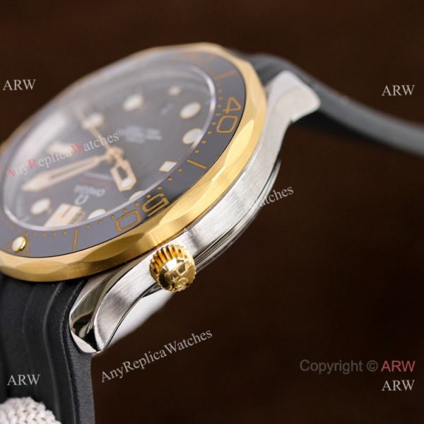 New! Copy Omega Diver 300m James Bond Limited Edition Watch Rose Gold Rubber Strap New! Copy Omega Diver 300m James Bond Limited Edition Watch Rose Gold Rubber Strap