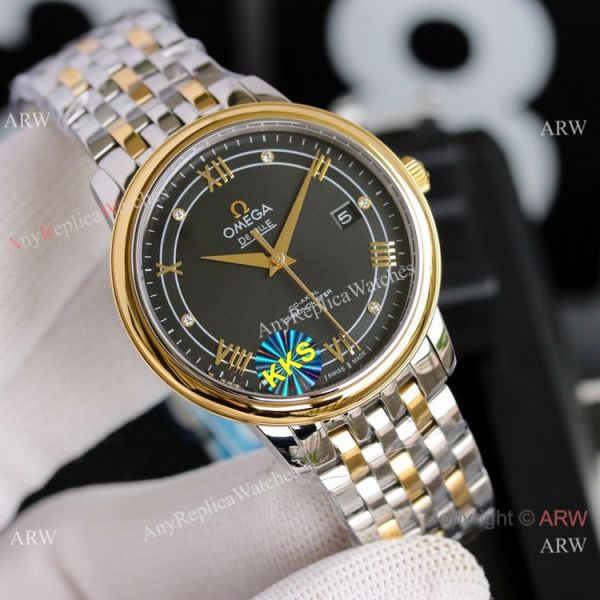 New Copy Omega De Ville Prestige Two Tone Gold Watches New Copy Omega De Ville Prestige Two Tone Gold Watches