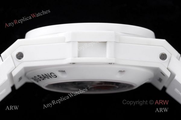 (HB) Best Hublot Big Bang Unico White Ceramic White Rubber Strap Replica Watch (HB) Best Hublot Big Bang Unico White Ceramic White Rubber Strap Replica Watch
