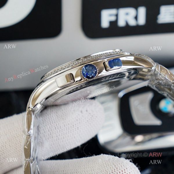 Top Replica Patek Philippe Iced Out Watch Swiss 9100 Movement 41mm Top Replica Patek Philippe Iced Out Watch Swiss 9100 Movement 41mm