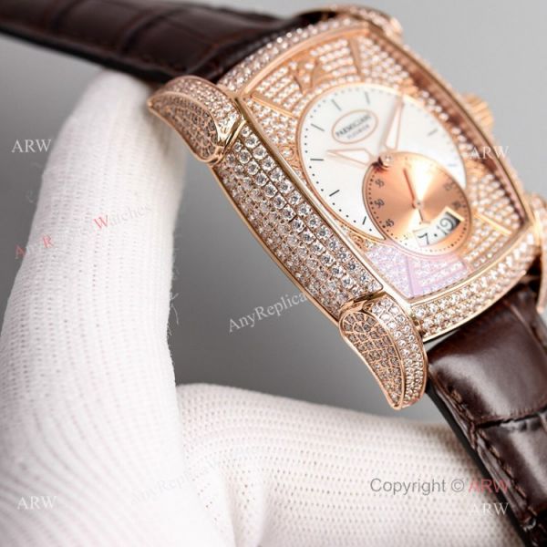 New Parmigiani Fleurier KALPA Rose Gold Diamond Watches Replica For Men New Parmigiani Fleurier KALPA Rose Gold Diamond Watches Replica For Men