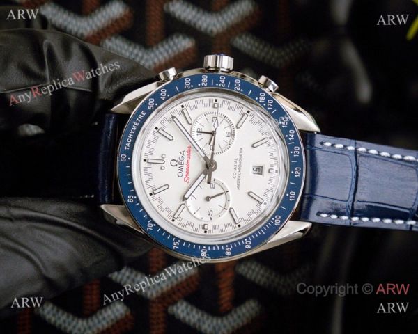 Best Replica Omega Speedmaster racing Watches White Dial Blue Dial Best Replica Omega Speedmaster racing Watches White Dial Blue Dial