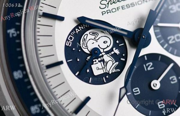 2021 Replica Omega Snoopy 50th Anniversary Watch 44.5mm Blue Bezel 2021 Replica Omega Snoopy 50th Anniversary Watch 44.5mm Blue Bezel
