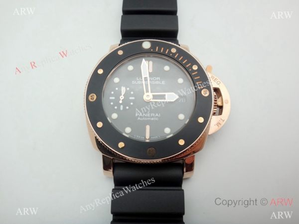 Copy Panerai Submersible PAM684 Watch Rose Gold Lady 42mm Copy Panerai Submersible PAM684 Watch Rose Gold Lady 42mm