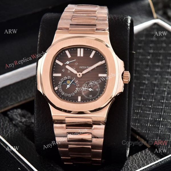 Patek Philippe Power Reserve Clone Watches Gray Gradient Dial Rose Gold 40mm Patek Philippe Power Reserve Clone Watches Gray Gradient Dial Rose Gold 40mm