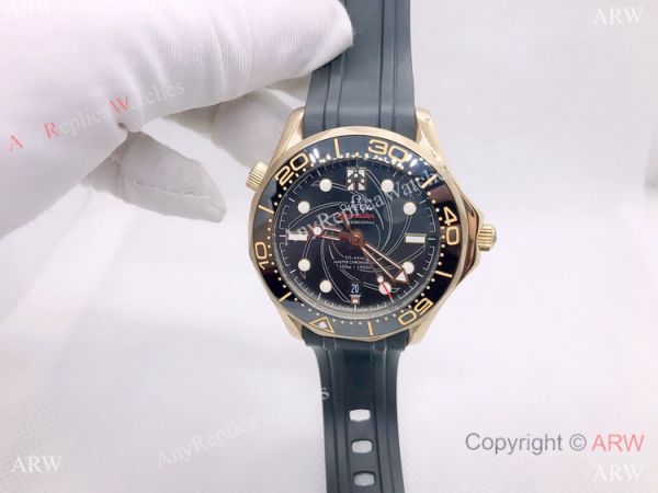 Copy Omega James Bond Limited Edition Seamaster 300m Watch Yellow Gold 42mm Copy Omega James Bond Limited Edition Seamaster 300m Watch Yellow Gold 42mm