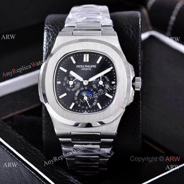 Knockoff Patek Philippe Nautilus Moon Phase 40mm Watches Stainless Steel Brown Dial Knockoff Patek Philippe Nautilus Moon Phase 40mm Watches Stainless Steel Brown Dial