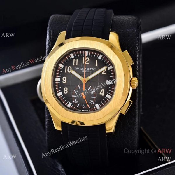 Best Replica Patek Philippe Red Gradient Dial Red Rubber Strap Watches VK Quartz Best Replica Patek Philippe Red Gradient Dial Red Rubber Strap Watches VK Quartz