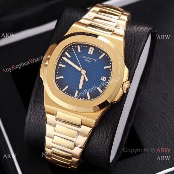 Knockoff Patek Philippe Nautilus All Gold Watches 40m Knockoff Patek Philippe Nautilus All Gold Watches 40m
