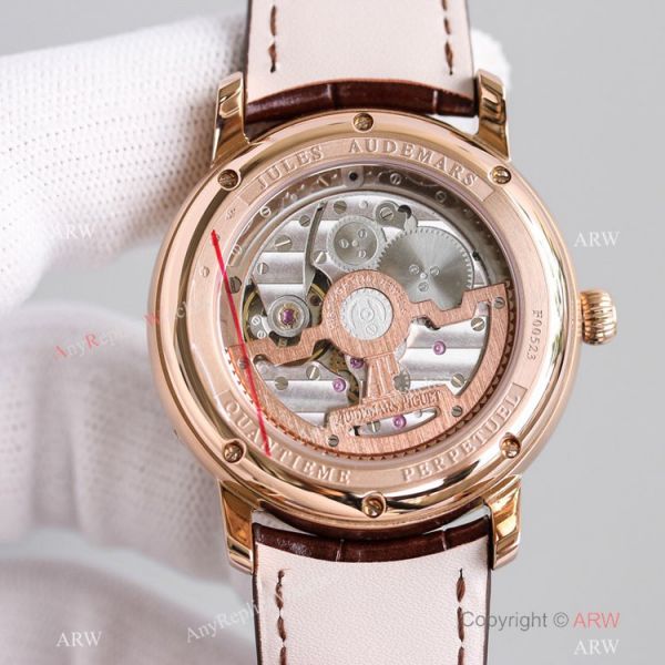 Swiss Copy Audemars Piguet Jules Audemars Silver Dial Watches with Moonpnase Swiss Copy Audemars Piguet Jules Audemars Silver Dial Watches with Moonpnase