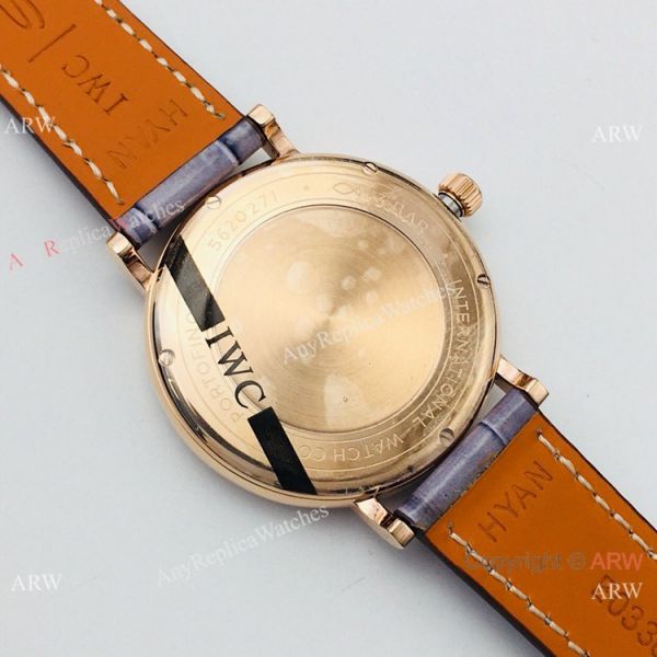 Swiss Grade I Copy IWC Portofino Ladies Watch Diamond Bezel Rose Gold Swiss Grade I Copy IWC Portofino Ladies Watch Diamond Bezel Rose Gold