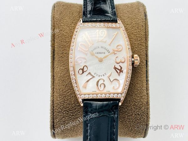Swiss Grade 1 Franck Muller Cintree Curvex Lady Watches Diamond Bezel Swiss Grade 1 Franck Muller Cintree Curvex Lady Watches Diamond Bezel