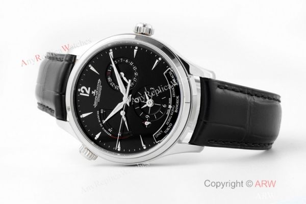 ZF Factory 1:1 Swiss Replica Jaeger leCoultre Master Watch Blue Face Leather Strap ZF Factory 1:1 Swiss Replica Jaeger leCoultre Master Watch Blue Face Leather Strap
