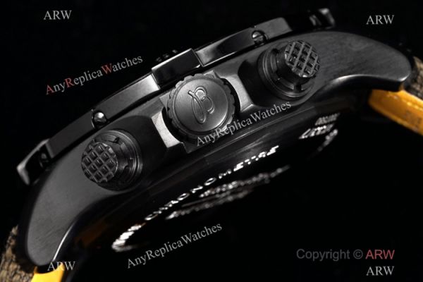 Swiss Grade Clone Breitling Super Avenger II 7750 Watch Black Steel and Green Swiss Grade Clone Breitling Super Avenger II 7750 Watch Black Steel and Green