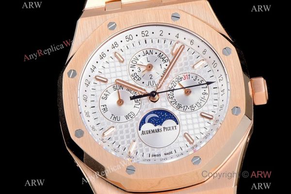 BF Replica Audemars Piguet Perpetual Calendar Watch Rose Gold Cal.5134 Movement BF Replica Audemars Piguet Perpetual Calendar Watch Rose Gold Cal.5134 Movement