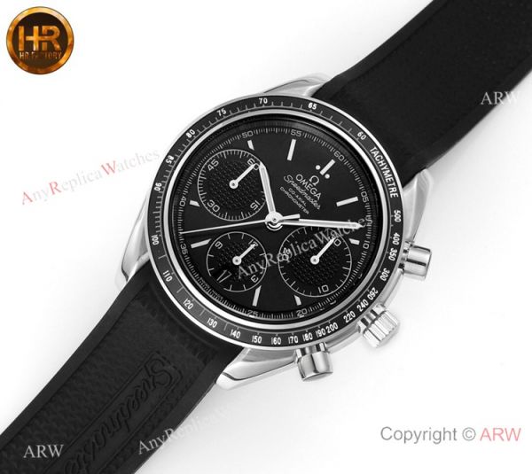 HRF Replica Omega Speedmaster Racing Co-Axial Black Dial Watch Cal.3330 Movement HRF Replica Omega Speedmaster Racing Co-Axial Black Dial Watch Cal.3330 Movement