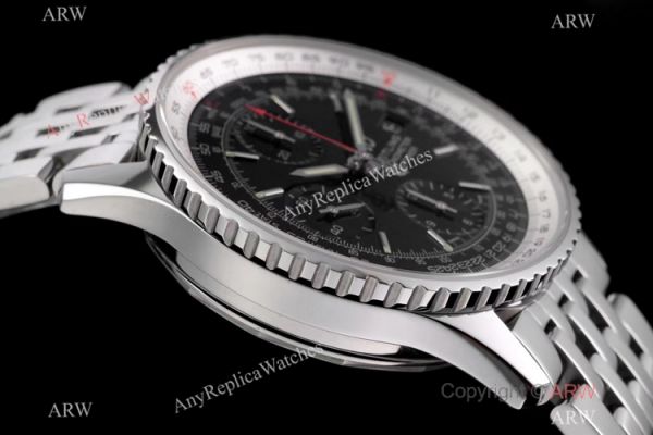 Swiss Grade Breitling Navitimer 1 41mm KOR Factory A7750 Men Watch Stainless Steel Black Dial Swiss Grade Breitling Navitimer 1 41mm KOR Factory A7750 Men Watch Stainless Steel Black Dial