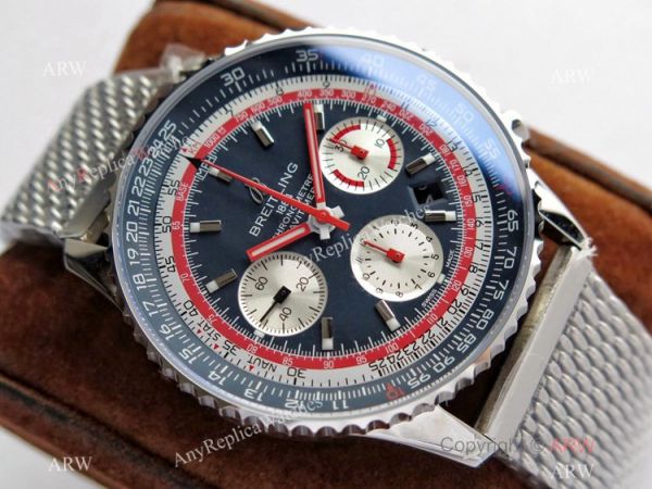 Swiss Grade 1A Breitling Navitimer Pan Am Edition Watch Replica 7750 Movement Blue Dial Swiss Grade 1A Breitling Navitimer Pan Am Edition Watch Replica 7750 Movement Blue Dial