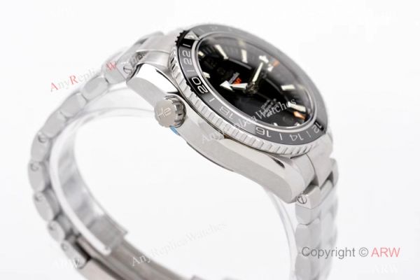 Swiss Grade Copy Omega Seamaster 600m GMT VSF 8605 Watch Stainless Steel Black Ceramic Bezel Swiss Grade Copy Omega Seamaster 600m GMT VSF 8605 Watch Stainless Steel Black Ceramic Bezel