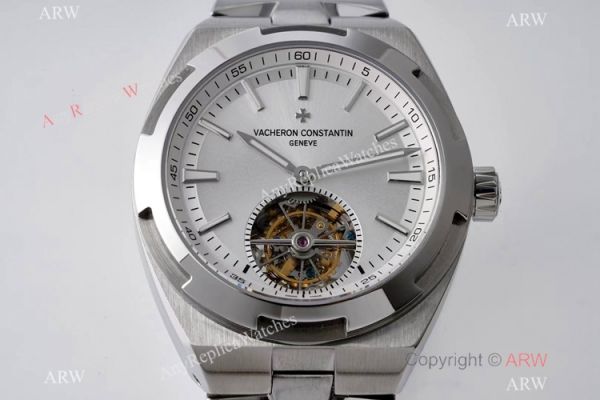 EUR Factory Best Edition Copy Vacheron Constantin Overseas tourbillon Watch Silver Dial EUR Factory Best Edition Copy Vacheron Constantin Overseas tourbillon Watch Silver Dial