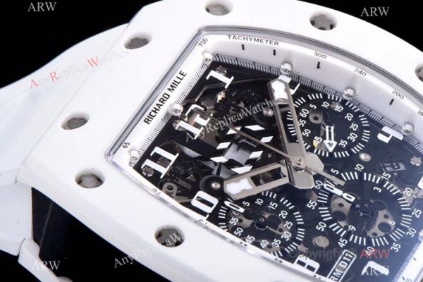 KV Factory 1:1 Best Replica Richard Mille RM011 White Ghost Limited Edition Watch KV Factory 1:1 Best Replica Richard Mille RM011 White Ghost Limited Edition Watch