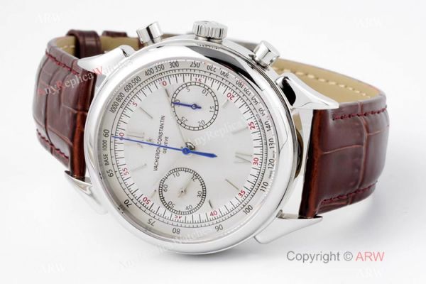 Highest Quality AI Factory Vacheron Constantin Historiques Cornes de Vache 1955 Chronograph Watch White Dial Highest Quality AI Factory Vacheron Constantin Historiques Cornes de Vache 1955 Chronograph Watch White Dial