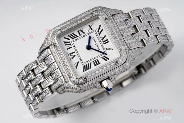 AC Factory Swiss Copy Panthere De Cartier Watch Iced Out Cartier AC Factory Swiss Copy Panthere De Cartier Watch Iced Out Cartier