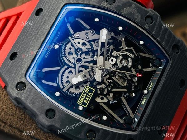 RM Factory 1:1 Swiss Copy Richard Mille RM35-02 Rafael Nadal Rubber Strap Watch RM Factory 1:1 Swiss Copy Richard Mille RM35-02 Rafael Nadal Rubber Strap Watch
