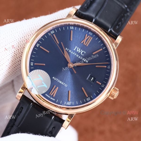 Knock-off IWC Portofino Citizen 9015 Rose Gold Case Watch Knock-off IWC Portofino Citizen 9015 Rose Gold Case Watch