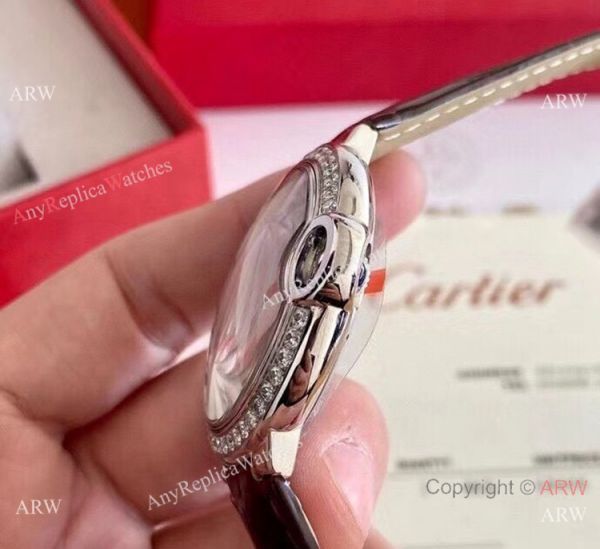 AAA Replica Ballon Bleu Cartier Couple Watch Diamond Bezel Automatic Movement AAA Replica Ballon Bleu Cartier Couple Watch Diamond Bezel Automatic Movement