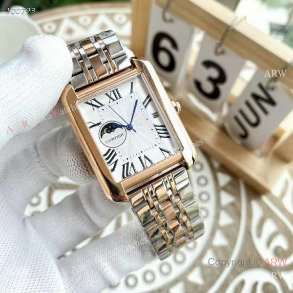 Replica Cartier Tank Watches Men Size Stainless Steel Replica Cartier Tank Watches Men Size Stainless Steel