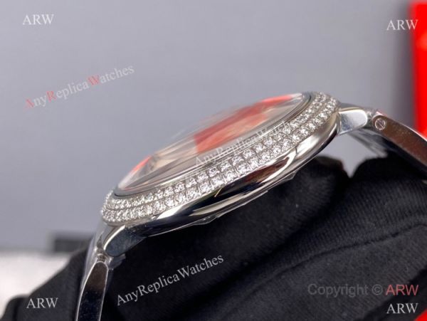 V6 Factory Swiss Copy Cartier Ballon Bleu 42MM Diamond Bezel Watch Automatic Movement V6 Factory Swiss Copy Cartier Ballon Bleu 42MM Diamond Bezel Watch Automatic Movement