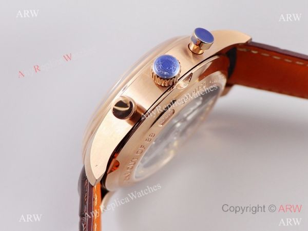 Swiss Replica ZF Factory IWC Portugieser Chronograph Classic Watch Rose Gold 42mm Swiss Replica ZF Factory IWC Portugieser Chronograph Classic Watch Rose Gold 42mm