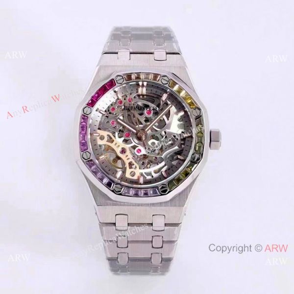 New Copy Audemars Piguet Royal Oak Skeleton Dial Watches Women 37mm New Copy Audemars Piguet Royal Oak Skeleton Dial Watches Women 37mm