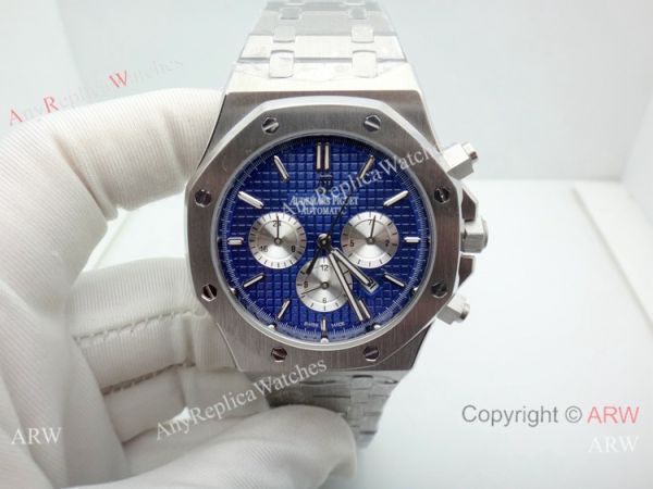 Best Replica Audemars Piguet Royal Oak Blue Chronograph Watch 41mm Best Replica Audemars Piguet Royal Oak Blue Chronograph Watch 41mm